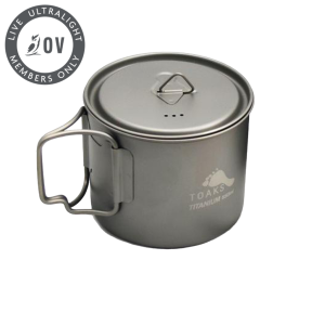 Toaks Light Titanium Pot
