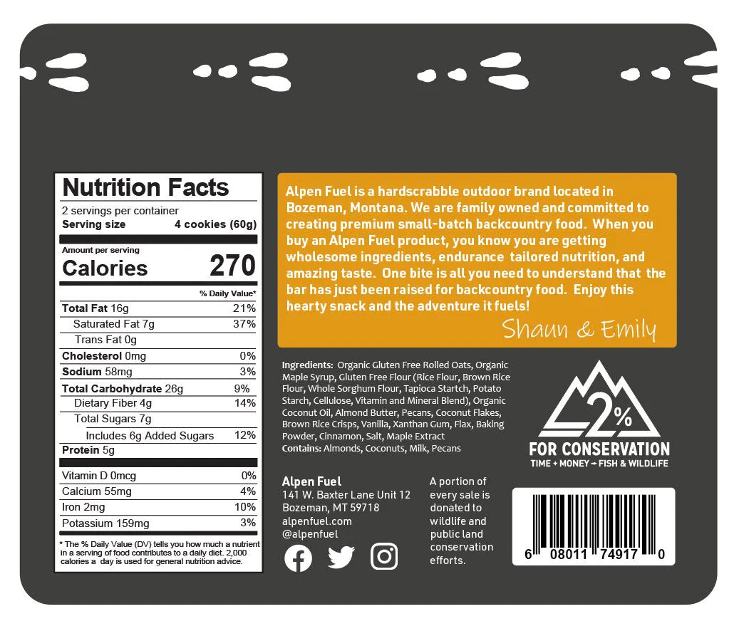 Angry Pika (formerly Alpen Fuel) Trail Cookies - Image 8