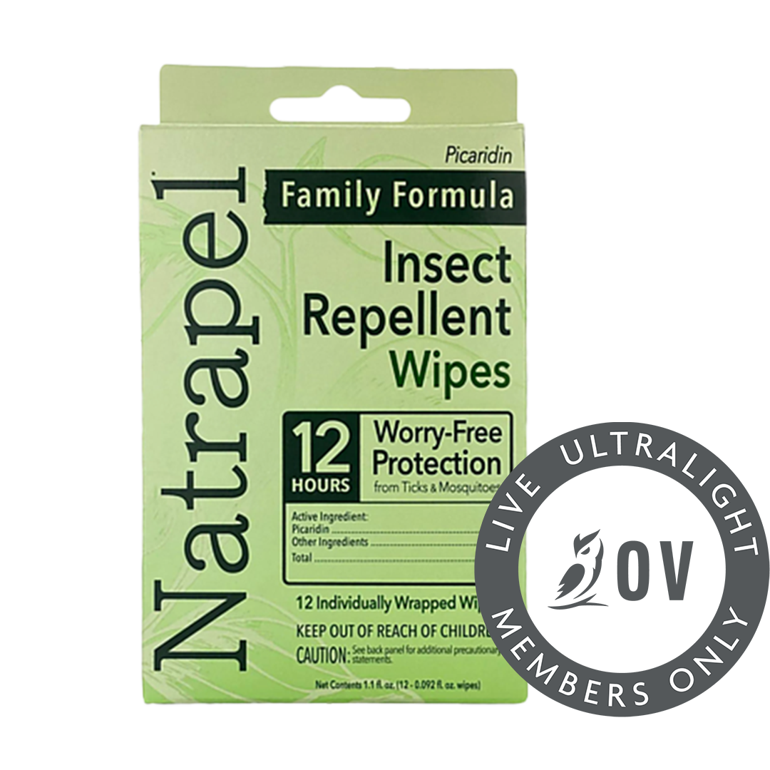 Natrapel Insect Repellent Wipes (with Picaridin)