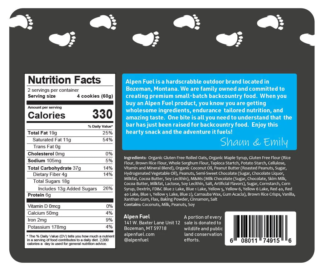 Angry Pika (formerly Alpen Fuel) Trail Cookies - Image 6