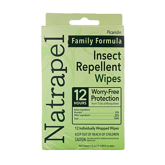 Natrapel Insect Repellent Wipes (with Picaridin) - Image 2