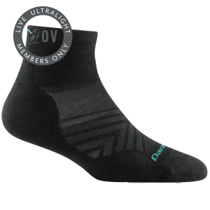 Women's Darn Tough 1/4 Length Ultra-Lightweight Running Socks